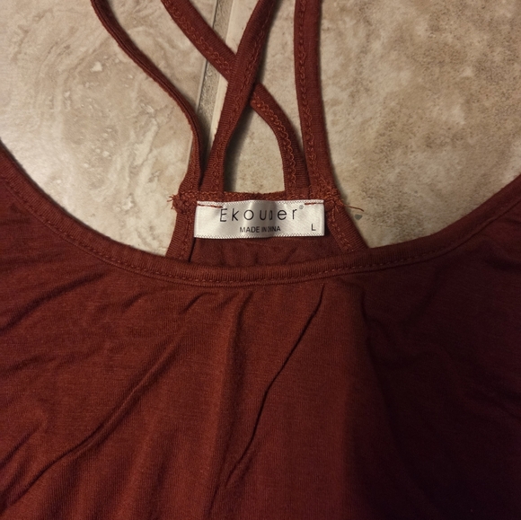 Women's Rust Tank Top - Picture 2 of 2